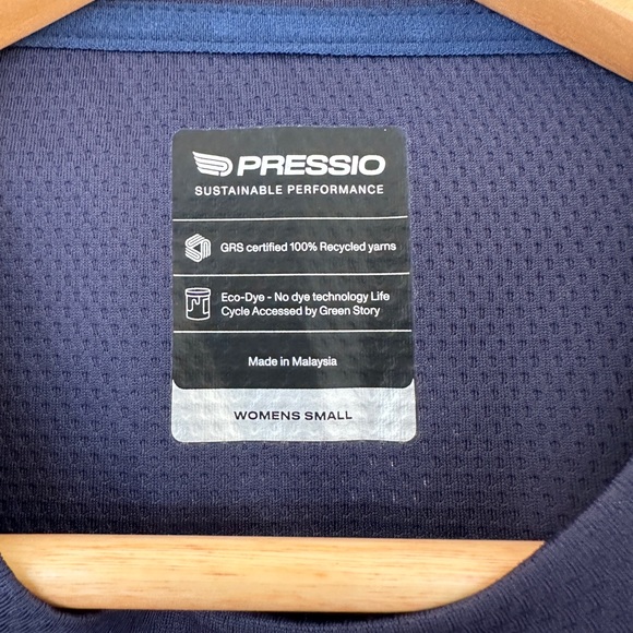 Pressio 2024 Mesa Marathon Women’s Tech Tee - Size S - Navy - Picture 3 of 4